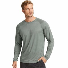 Free Fly Shirt Mens L Green Long Sleeve Performance Bamboo Blend Soft