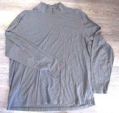 Eddie Bauer Men’s XXL FreeDry Active Fit Long Sleeve Gray High Crew Neck (KS-2)