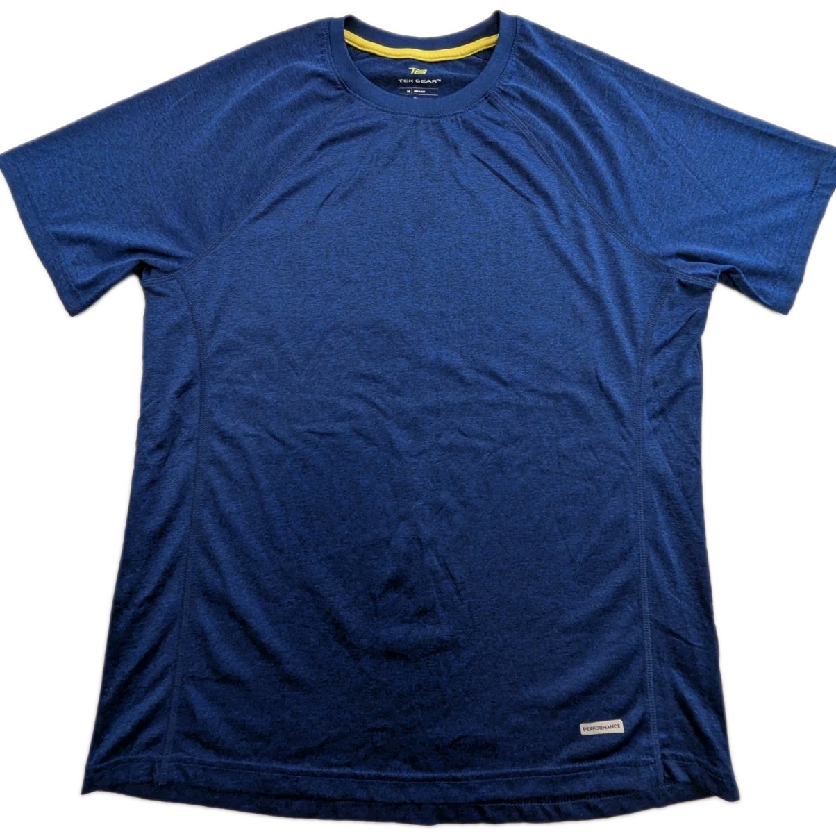 Tek Gear Performance Moisture Wicking Blue Heather T-Shirt Mens Size Medium gallery