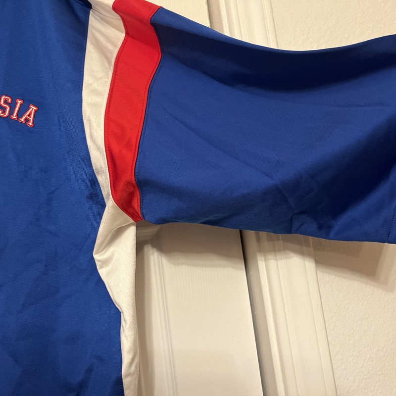 Reebok Team Russia LT Polyester Zip Up Short Sleeve Men's gallery