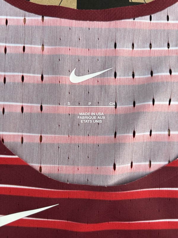 Men's Nike Pro Elite Qatar Track & Field Running Singlet CI8115-611 Size S gallery