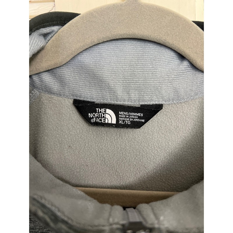 The North Face size XL gray 12 zip pullover fleece lined gallery