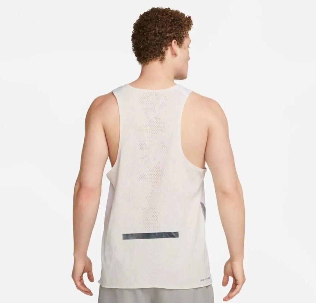 Nike Dri-FIT ADV Run Division Pinnacle Running Tank Top Singlet Sz XL DX0845 030 gallery