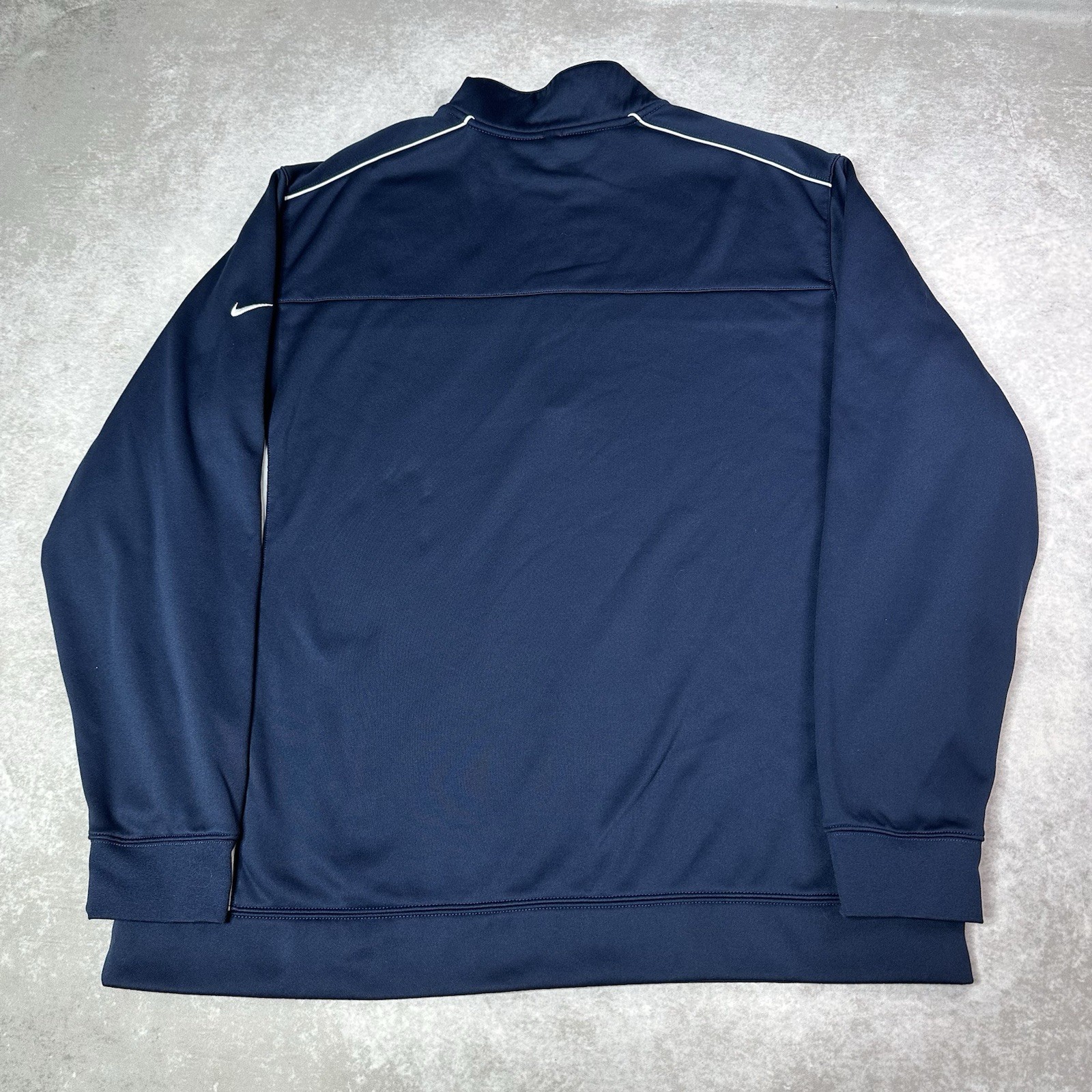 Nike Golf Tour Performance Therma-Fit Men’s Navy Blue Quarter Zip Pullover XL gallery