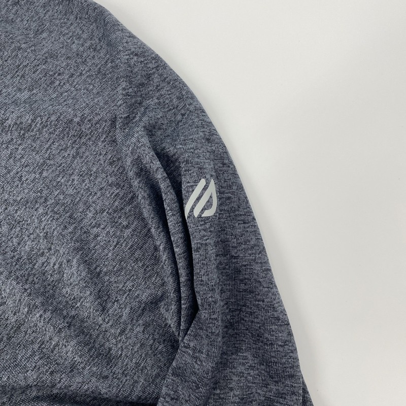 Eddie Bauer Pullover Mens 3XLT Tall Gray 1/4 Zip Motion Free Dry Performance gallery