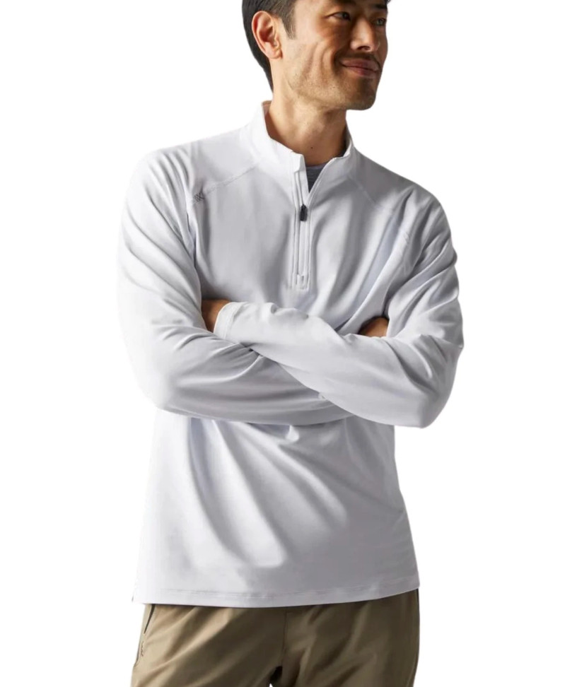 Rhone NWT Session 1/4 Zip in Sleet Gray Size XL gallery