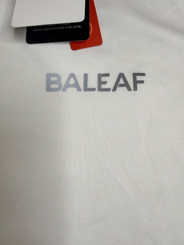 Baleaf Men's Small White Long Sleeve Shirt UPF 50+ Sun Protection PerformanceNWT gallery