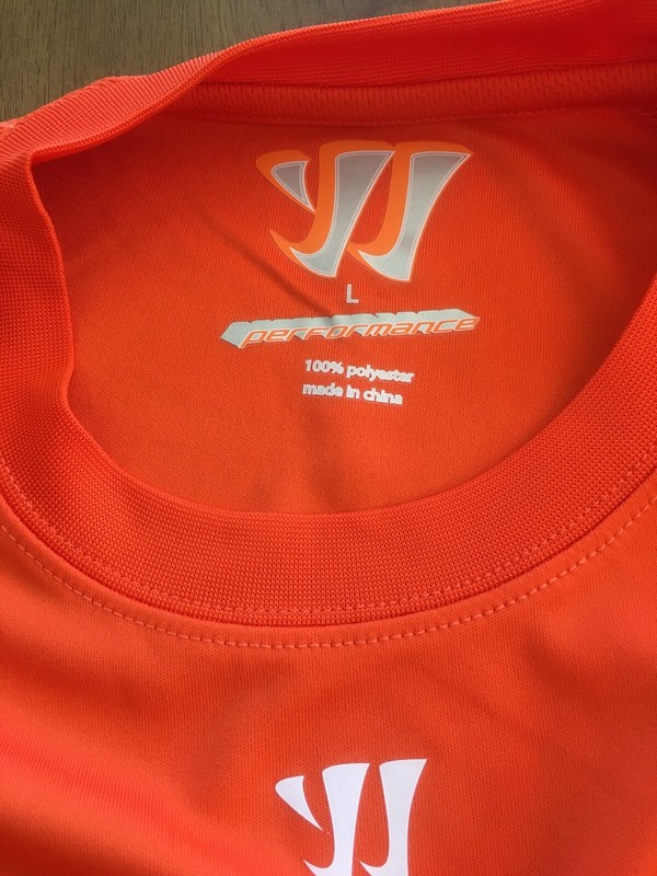 NWT! WARRIOR SHOOTER SHORT SLEEVE PERFORMANCE SHIRT - 0RANGE - WPTM190 TM0 gallery
