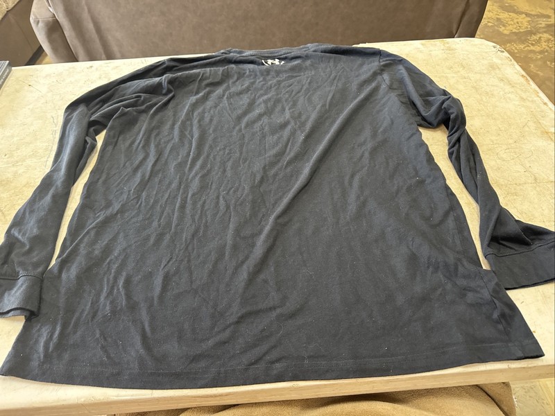 Under Armour Project Rock Long Sleeve Black T-shirt Brahama Bull Logo Mens 2XL gallery