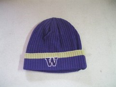 Nike University of Washington Huskies NCAA Purple Beanie One Size New With Tags