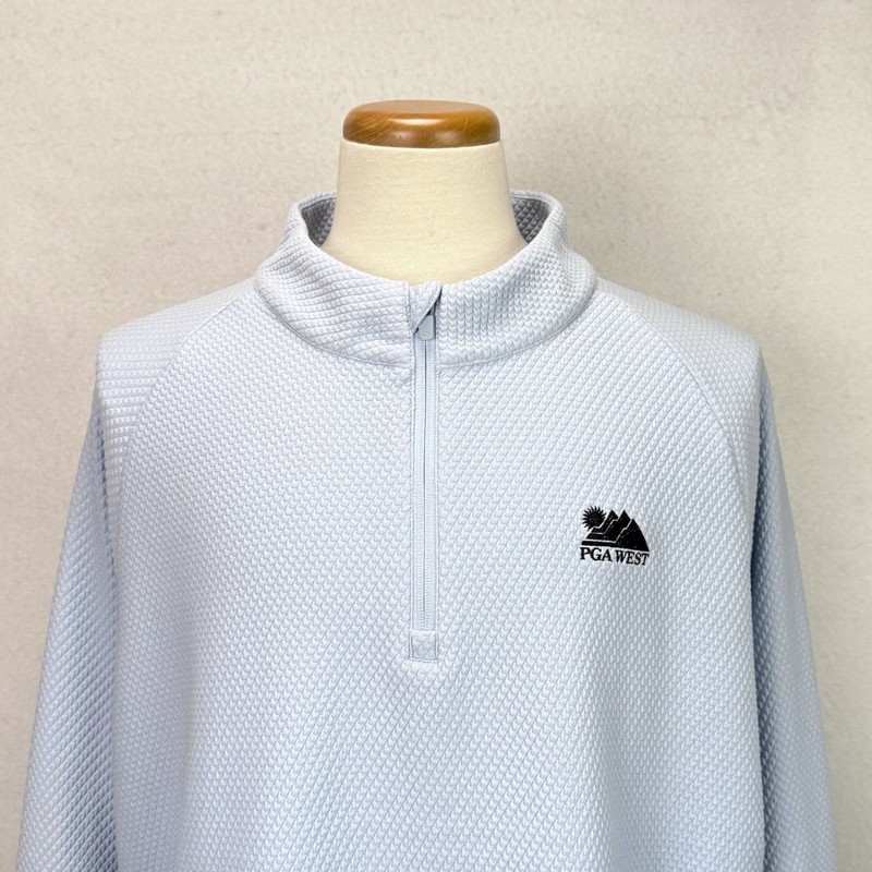 Puma Boulder 2.0 1/4 Zip Pullover Men's Size 2XL PGA WEST Golf Club Blue 632267 gallery