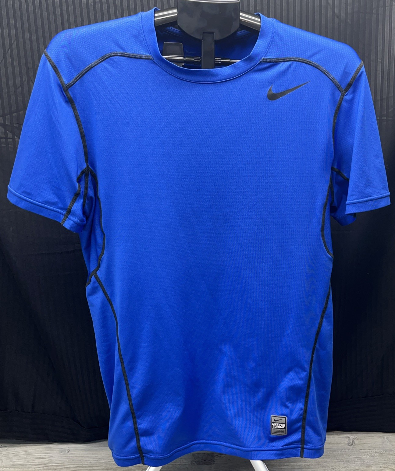 Nike Pro Combat Adri Fit Compression Short Sleeve Top Tee Athletic Mens Medium gallery