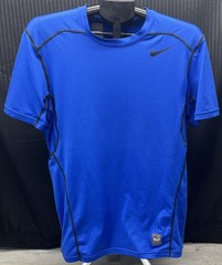 Nike Pro Combat Adri Fit Compression Short Sleeve Top Tee Athletic Mens Medium