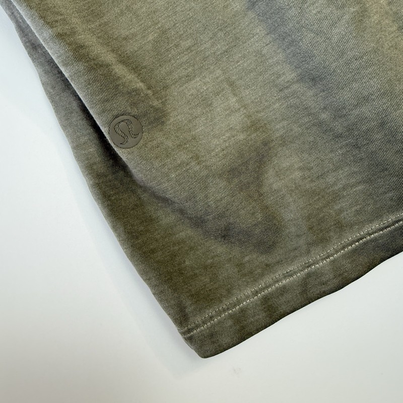 Lululemon 5 Year Basic Tee Stoney Green Pima Vitasea Mens M M3ED3S $58 gallery