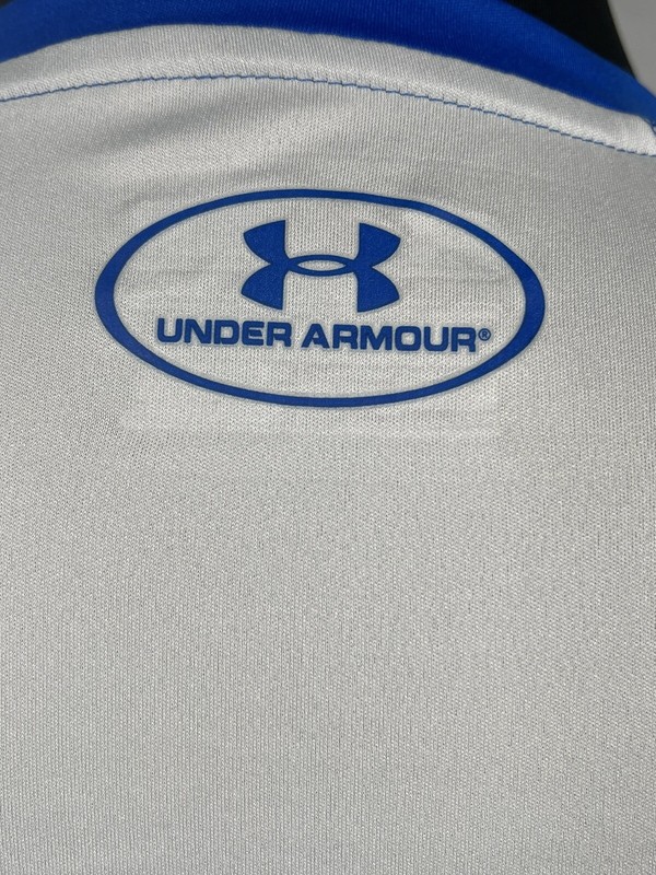 Under Armour Mens Metal Heatgear T Shirt Small Blue & Gray Crew Neck gallery