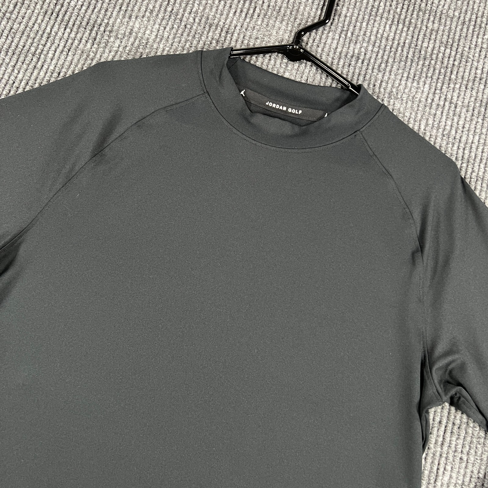 Nike Air Jordan Golf Pullover Mens Medium Black Long Sleeve Outdoor Casual gallery