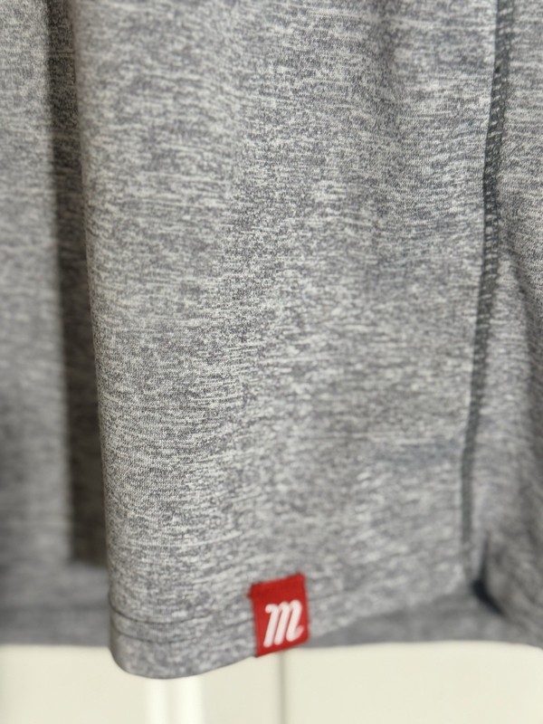 Marucci Moisture Wicking Gray Crew Neck Short Sleeve T-Shirt Men’s M gallery