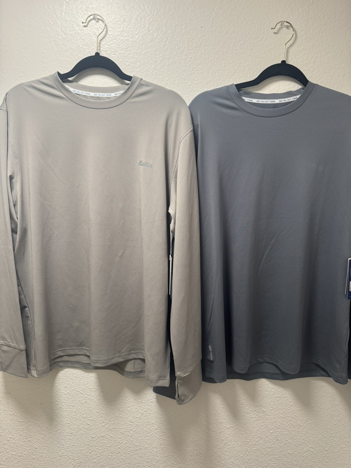 KATIN Seeker Large Long Sleeve 2-pack Gray Dusty Blue OTG Men’s gallery