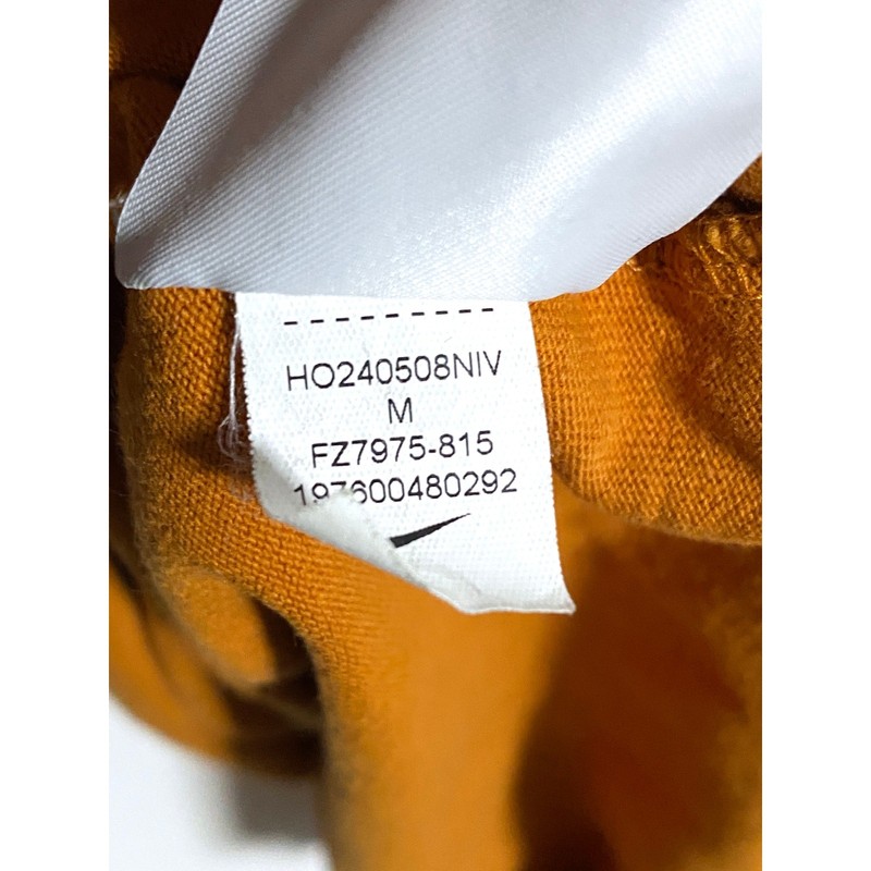 The Nike Tee Yellow Rose Swoosh Logo Loose Fit Desert Orange Shirt Mens M Sporty gallery
