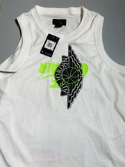 Nike Jordan Air JUMPMAN MESH Jersey Wings White Green BQ8479-100 Size XXL $70
