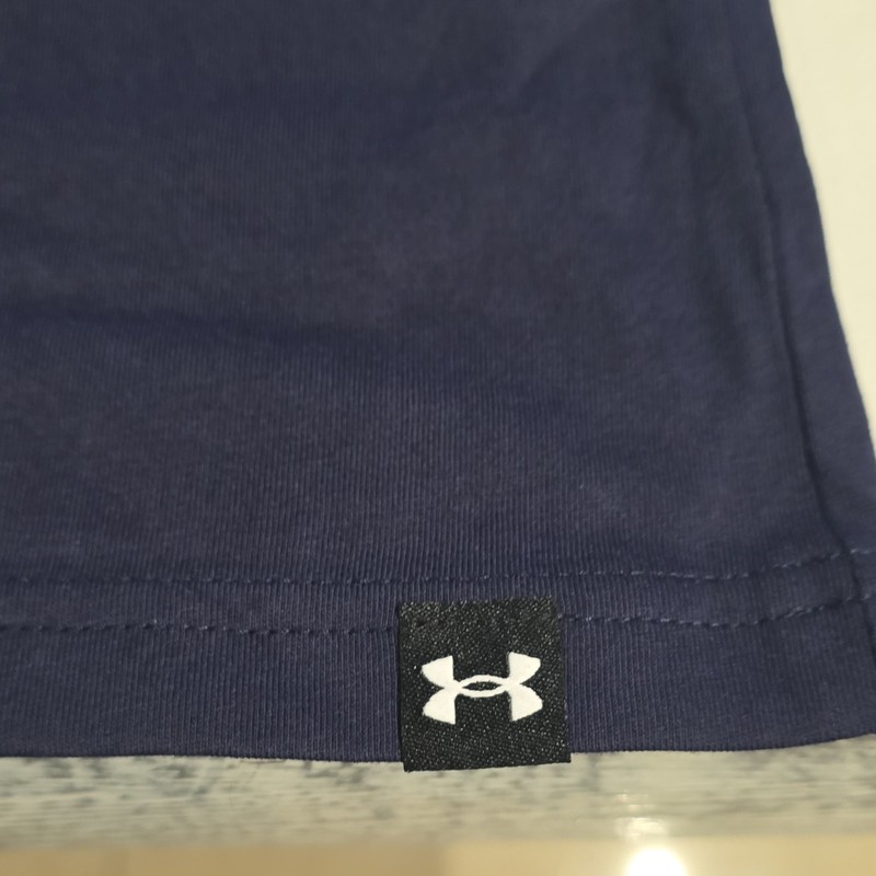 Mens Under Armour Project Rock Blue Loose Crew Neck Graphic Tank Top XL 1383195 gallery