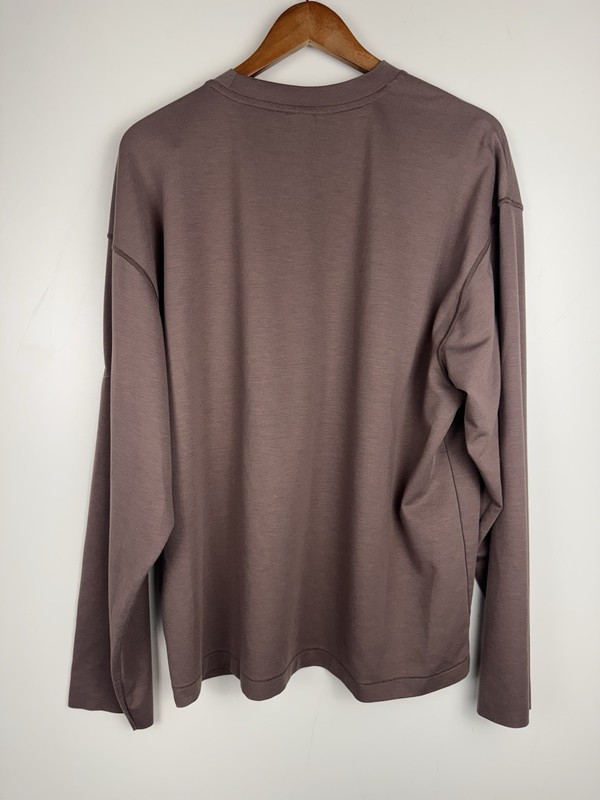 Nike Tech Pack Long Sleeve Shirt Oversized Fit Plum Mens Sz L Athletic Comfort gallery