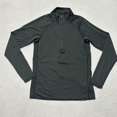 Patagonia Capilene 2 Half-Zip Pullover Baselayer Men M Gray Lightweight Polartec