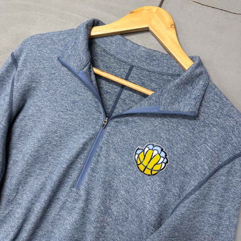 Lululemon Metal Vent Tech 1/2 Zip 2.0 Blue Memphis Grizzlies Pullover Large gallery