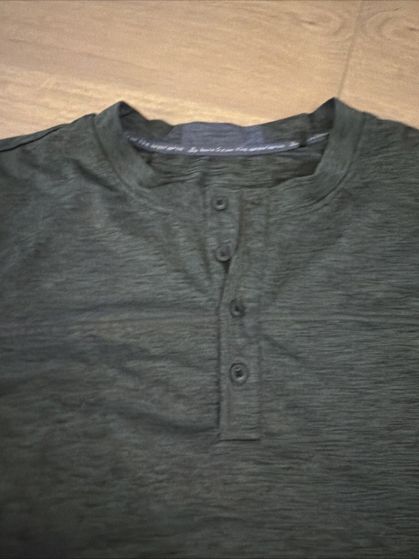 Prana Breathe Men’s Hiking Performance Pullover Green Large gallery
