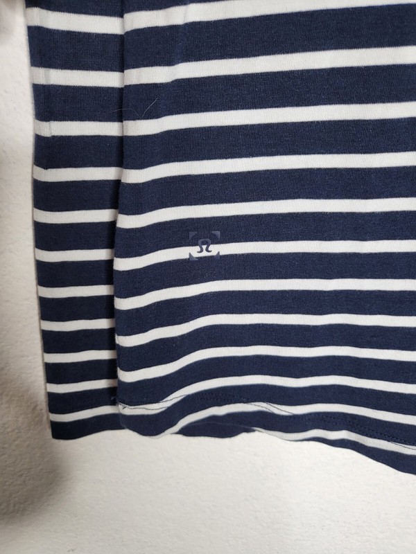 LULULEMON 5 Year Basic Long Top Sleeve Tee Nluev white Stripes Men's Size XL gallery