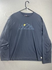 Marine Layer Weekend Sport Long Sleeve Crew Neck Shirt, Men’s Large Performance