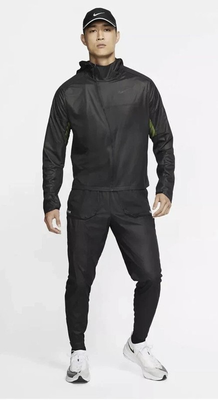 🔥TechPack 3-Layer Runnin🏃Jacket H2O/Windproof Nike CT2381🖤BLK Mns Medium🔥NWT gallery
