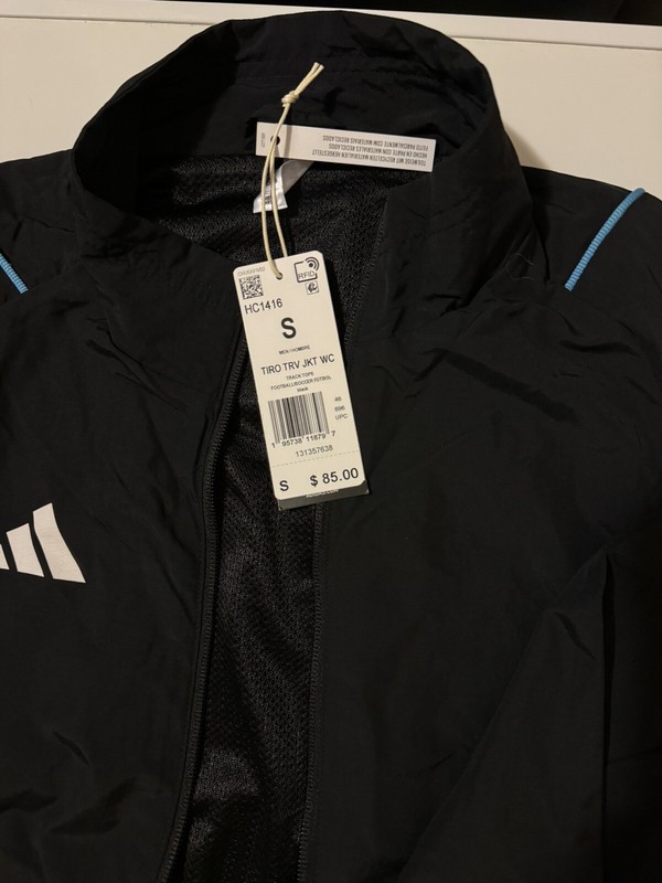 Adidas Tiro 23 Men's Track Top Jacket Black Size S HC1416 gallery