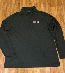 Storm Creek Mens Size 2XL Gray 1/4 Zip Long Sleeve Shirt KS95 for Kids Radiothon
