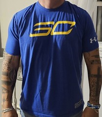 Under Armour UA Curry MVP SC30 Size XL TEE Shirt GS Warriors