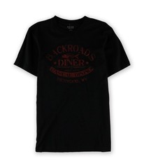 SONOMA life+style Mens Backroads Diner Graphic T-Shirt, Black, Small