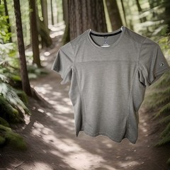 Kuhl Engineered Short Sleeve Shirt Men’s Medium Gray Mountains Hiking Gorpcore