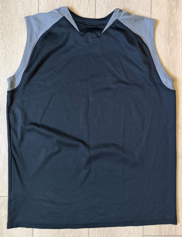 Nike Men's Basketball Jersey Vintage Athletic Sleeveless (Large, Black) gallery