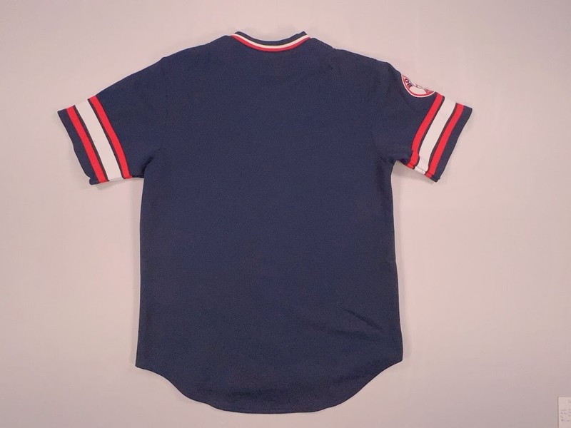 Boston Red Sox Blank Blue Jersey Size Small Baseball MLB Major League Ball gallery
