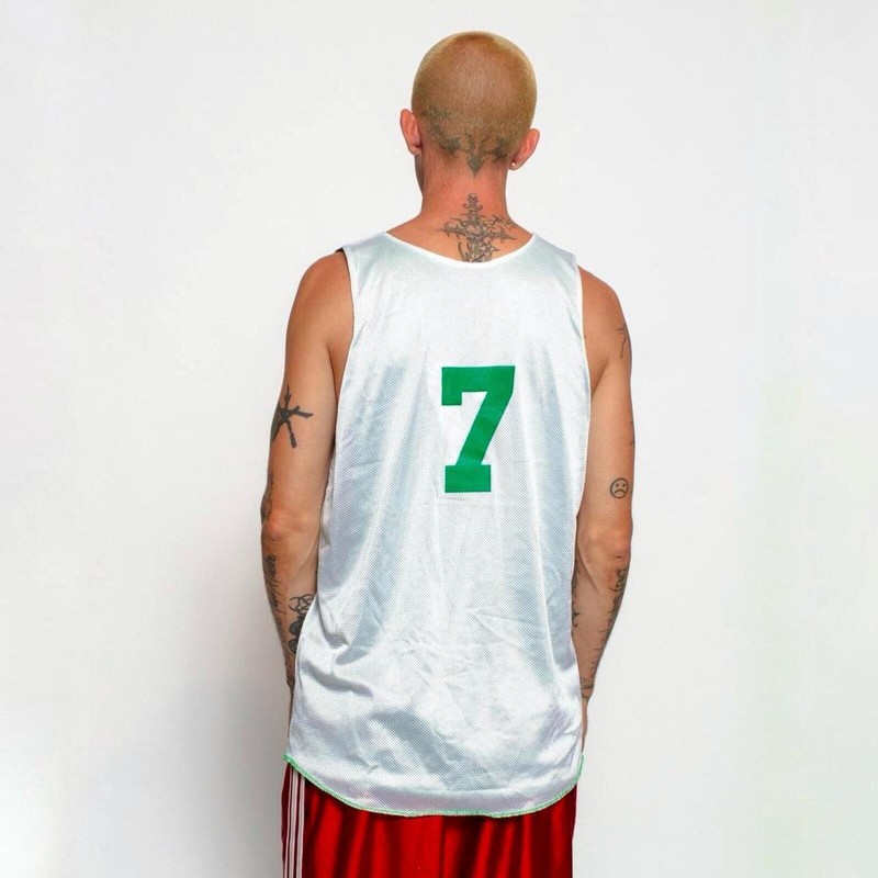 90s Holy Trinity Reversible Mesh Tank USA Athletic Jersey Double Sided Large gallery