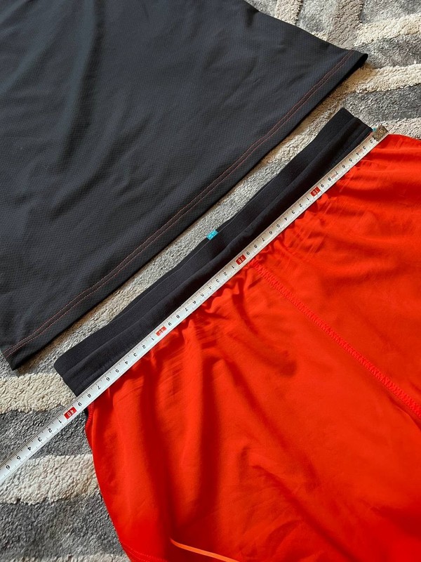 dynafit running set T-shirt & Shorts mens size M gallery