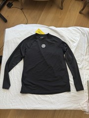 Skins Series 1 Men’s Long Sleeve Compression Top- Size Large- Black
