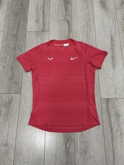 Nike Court Dri-Fit Rafael Nadal Tennis Shirt Pink Men’s Custom FD5407-629 NEW