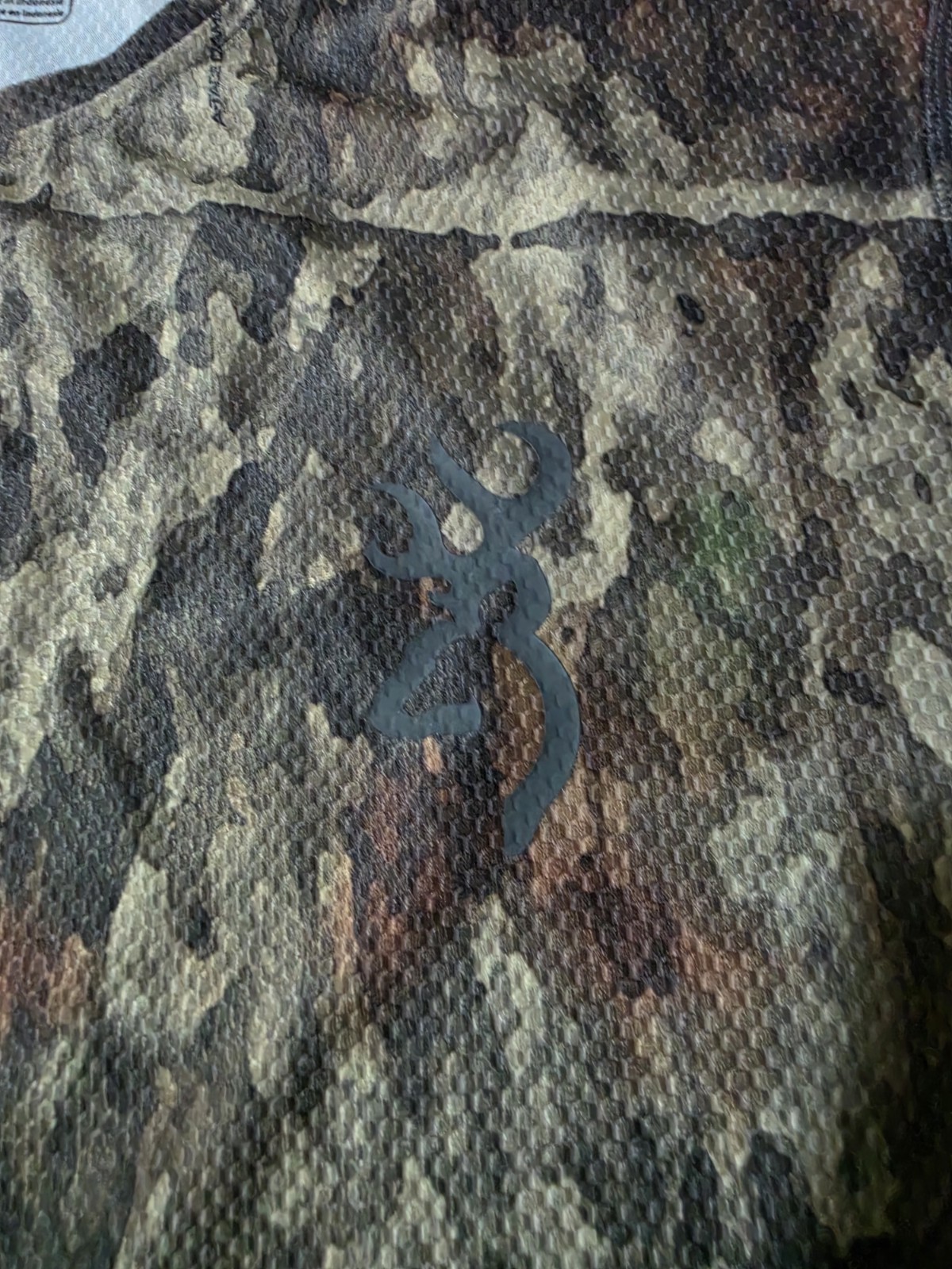 Browning Brown Camo Loose Fit Quick Dry Mesh Long Sleeve Shirt Size 2XL gallery