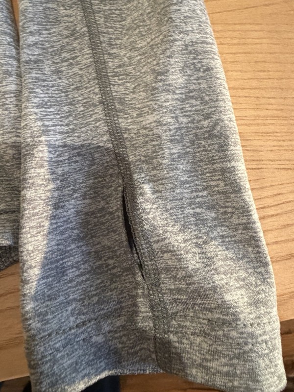 Large Men’s Grey Nike Dry Fit Running 1/4 Zip Pull Over With Thumb Holes, Bundle gallery