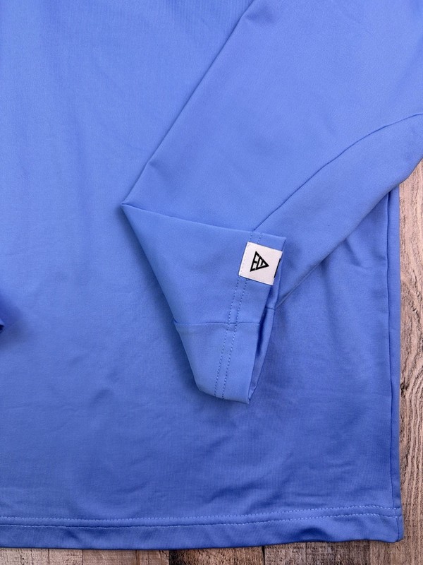 Maelreg Performance 1/4 Zip Pullover Men’s L Blue Stretch Athletic Top gallery