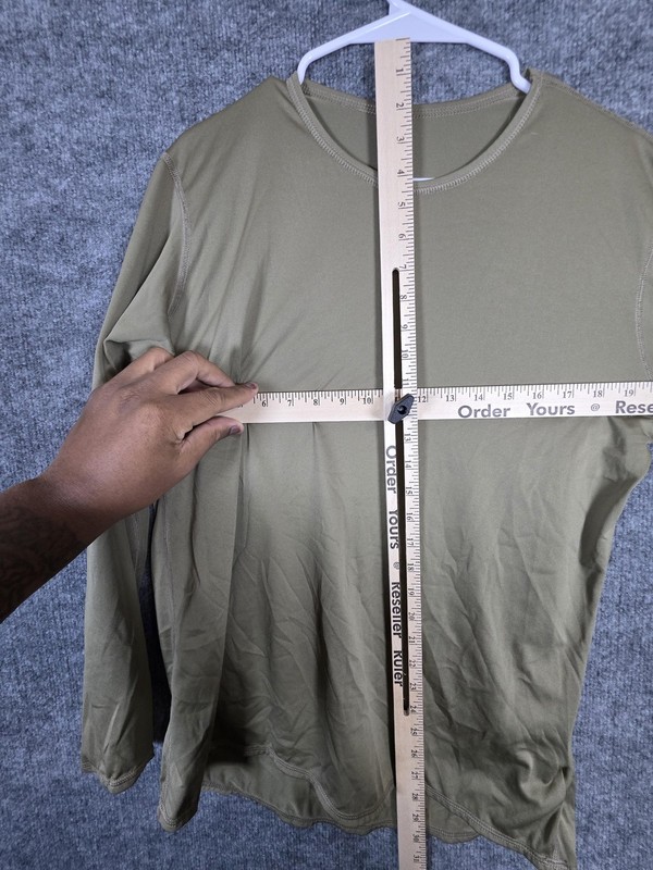 Milliken Undershirt Mens Medium Green Lightweight Cold Weather Gen III USGI gallery