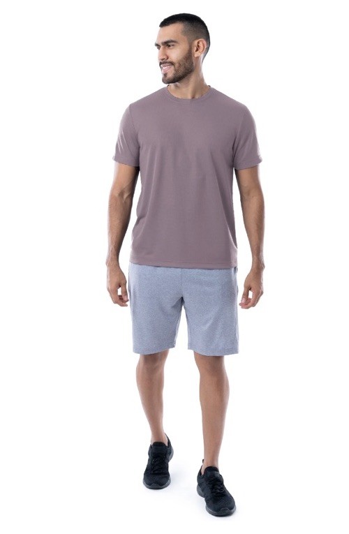 Athletic Works Men's Core Active Tee Short Sleeves, Large , Smoky Lavender NWT gallery