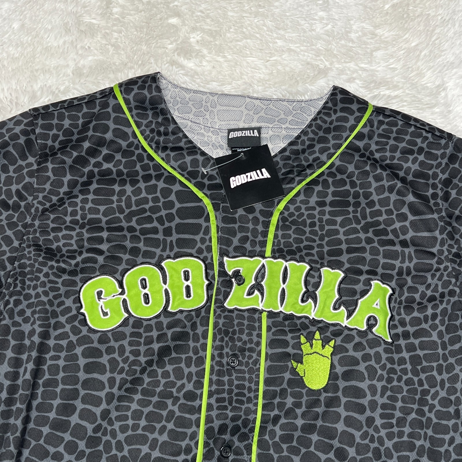 GODZILLA BASEBALL JERSEY KAIJU MONSTER SHIRT BOXLUNCH gallery
