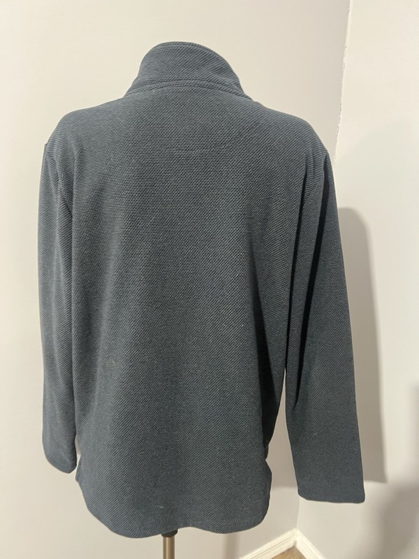 Redmond Clothing Outfitters Men's Medium 1/4 Zip Sweatshirt Grey Mock Neck gallery